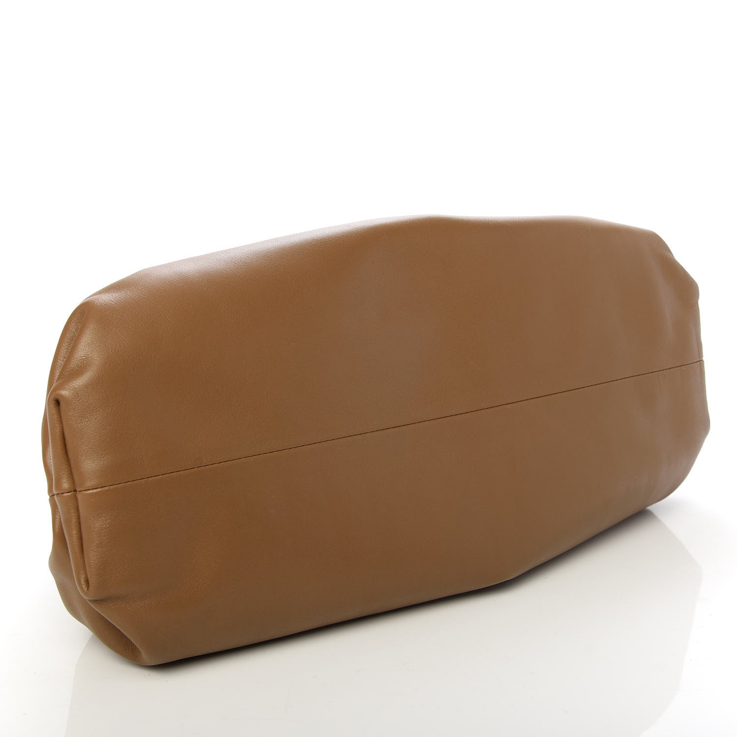 Bottega Veneta Smooth Butter Calf The Pouch Oversized Clutch Cammello 4 of 8