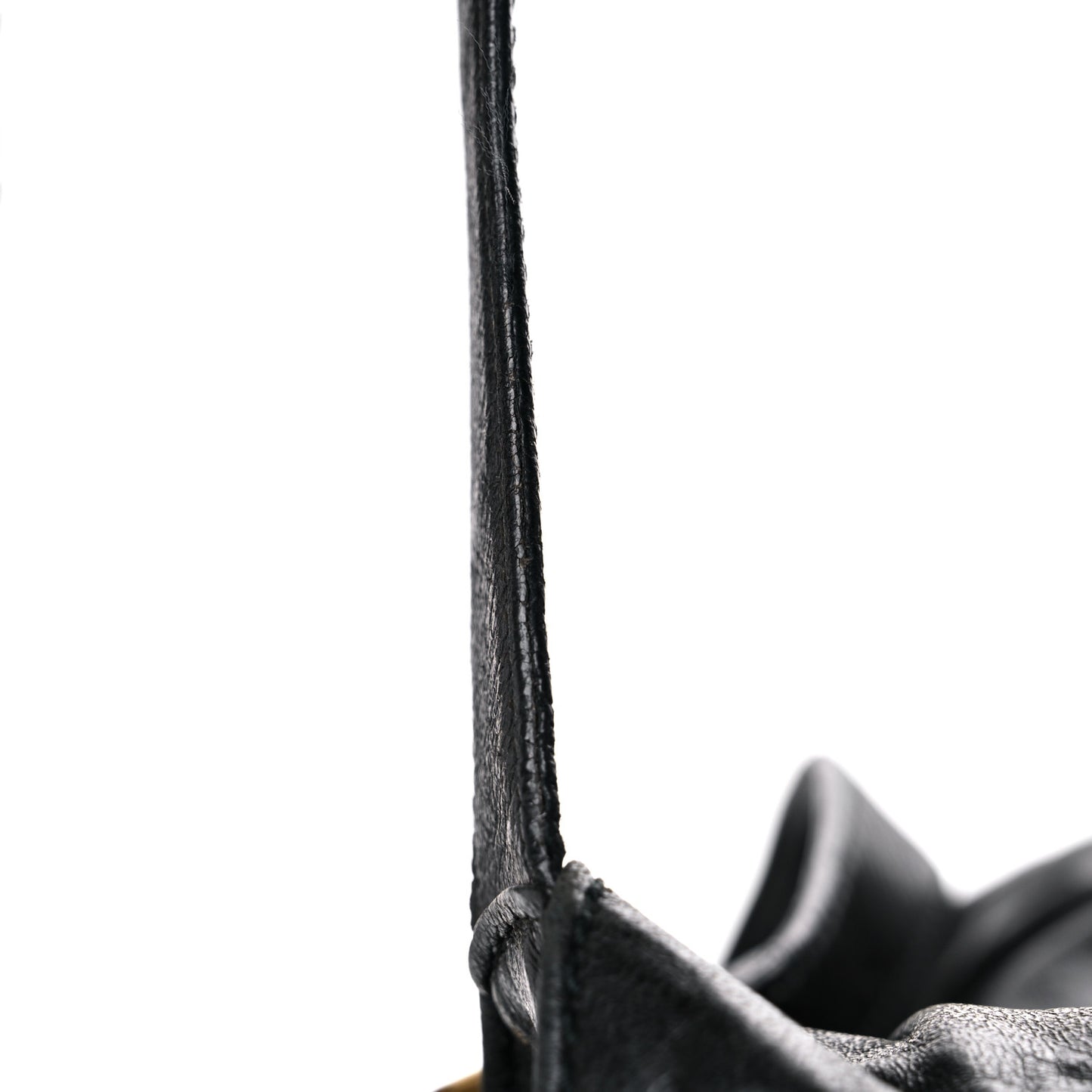 Calfskin Y Tote Black