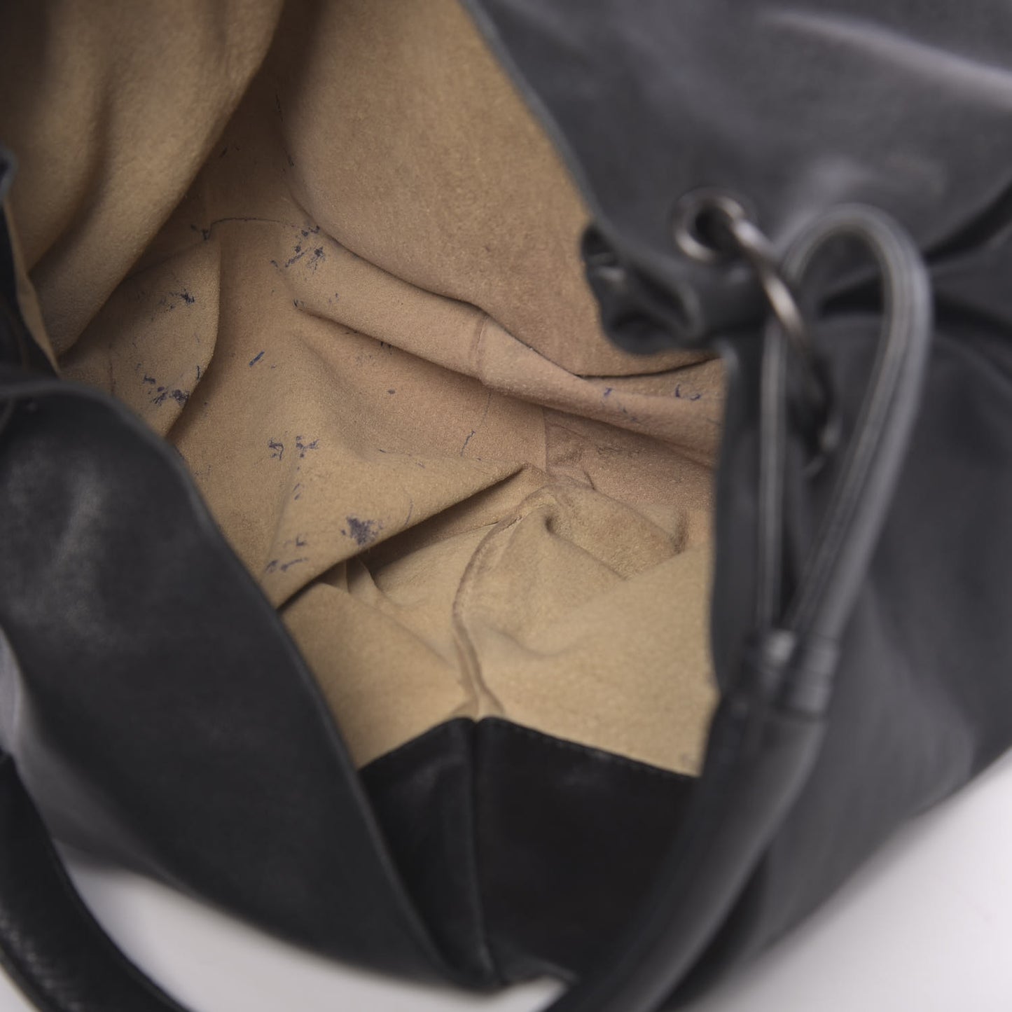 Nappa Intrecciato Aquilone Fortune Cookie Hobo Black