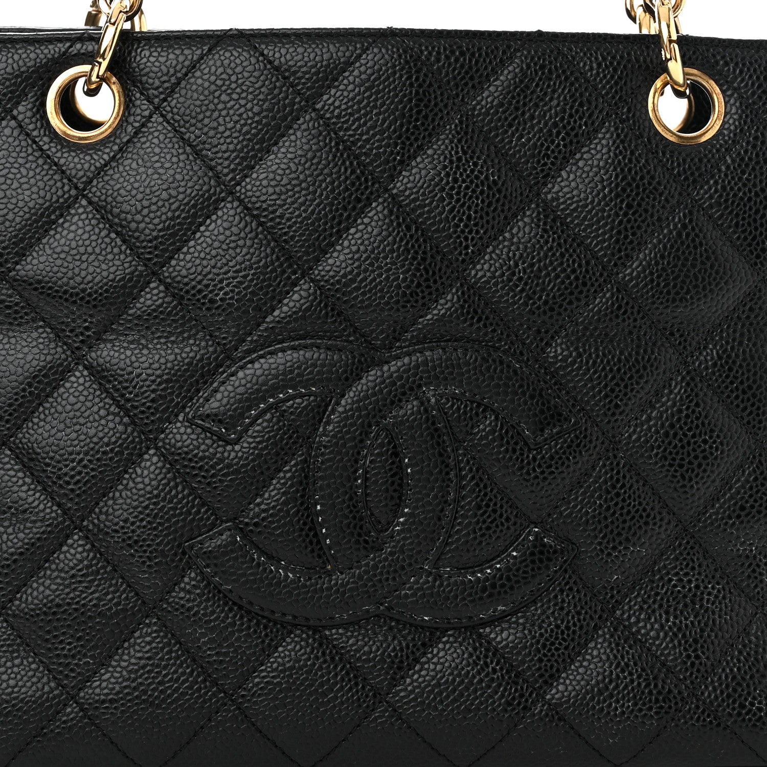 Chanel Caviar Quilted Petit Timeless Tote PTT Black 8 of 11
