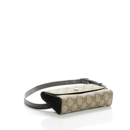 Gucci GG Plus Monogram Belt Pouch Dark Brown 4 of 7