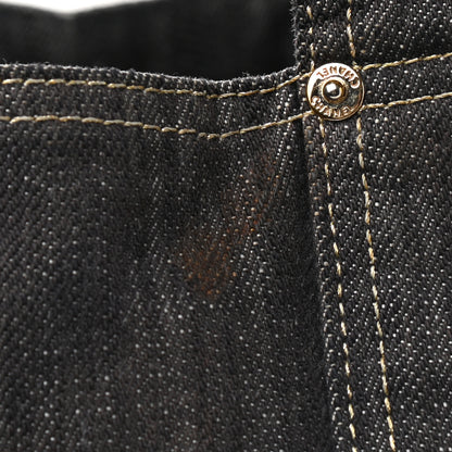 Chanel Denim CC Tote Blue 13 of 18