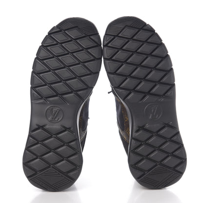 Louis Vuitton Technical Nylon Monogram Rubber Aftergame Sneakers 35.5 Black 5 of 9