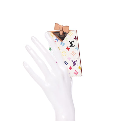 Louis Vuitton Monogram Multicolor Mirror and Case Pouch White 2 of 7