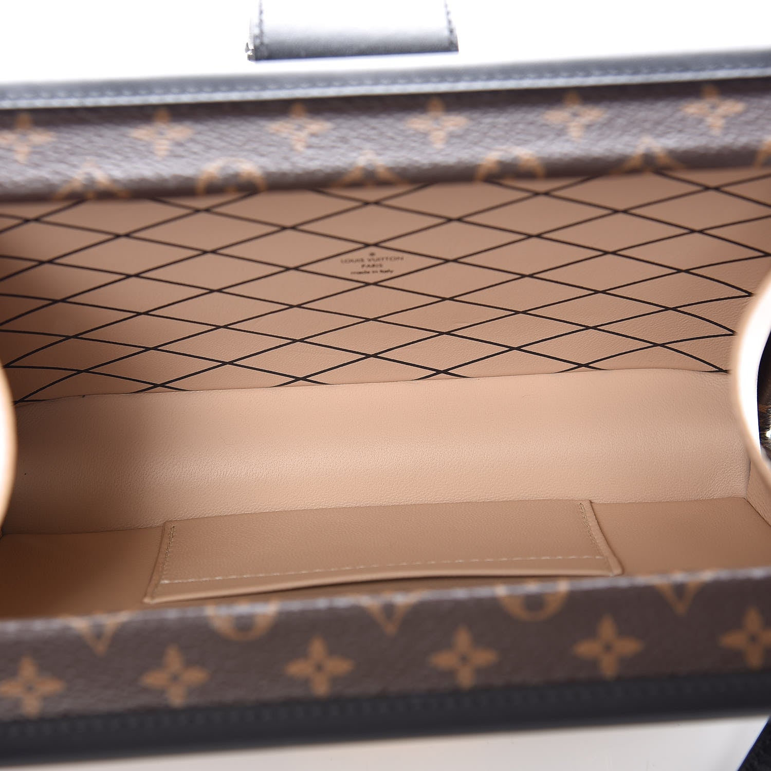 Louis Vuitton Monogram Petite Malle Black 7 of 9