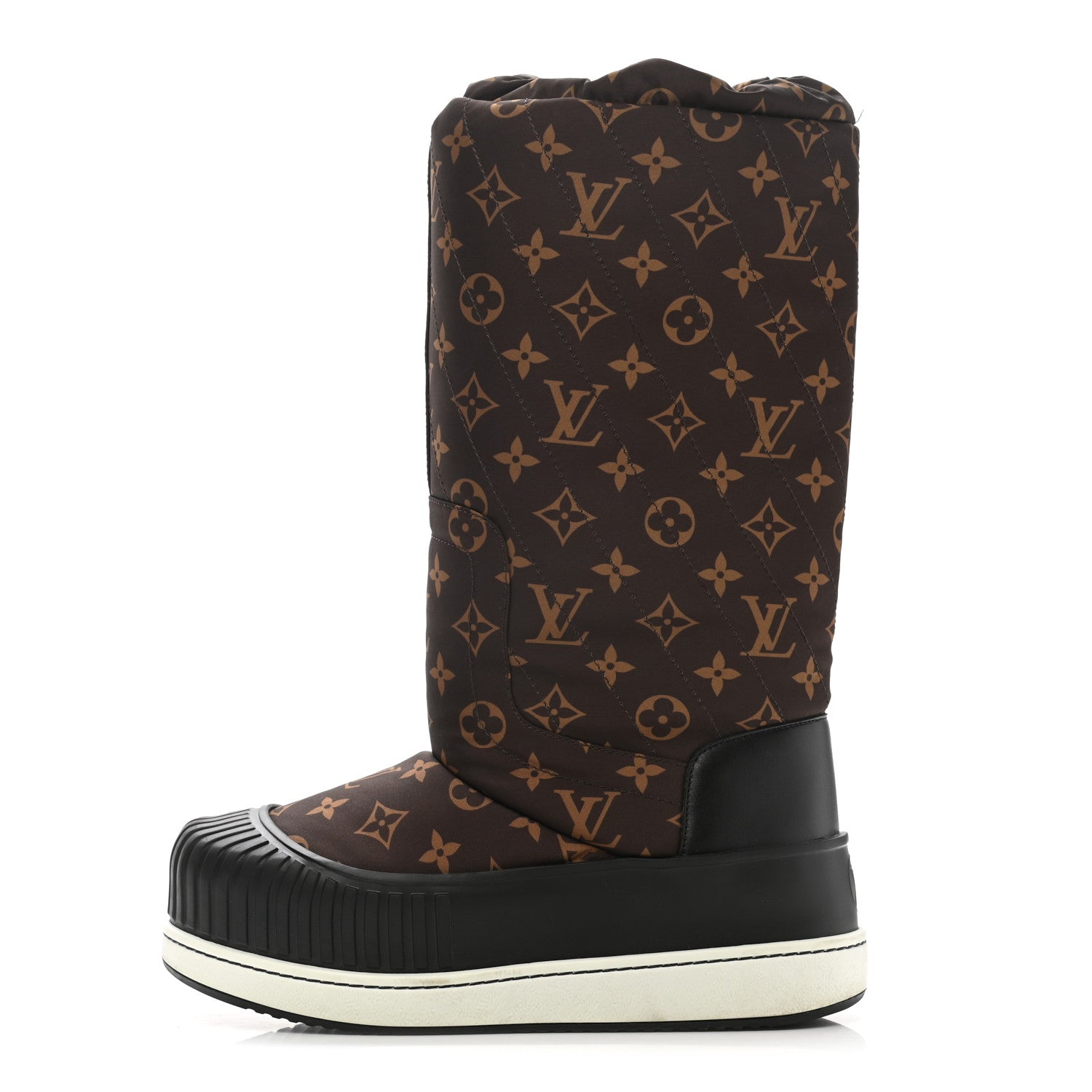 Louis Vuitton Monogram Polar Flat High Boots 38 1 of 9