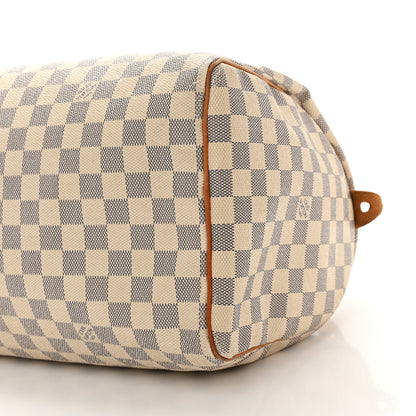 Louis Vuitton Damier Azur Speedy 35 10 of 10