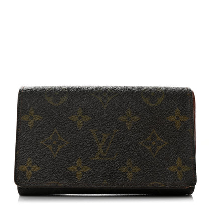 Louis Vuitton Monogram Porte-Monnaie Billets Tresor Wallet 1 of 9