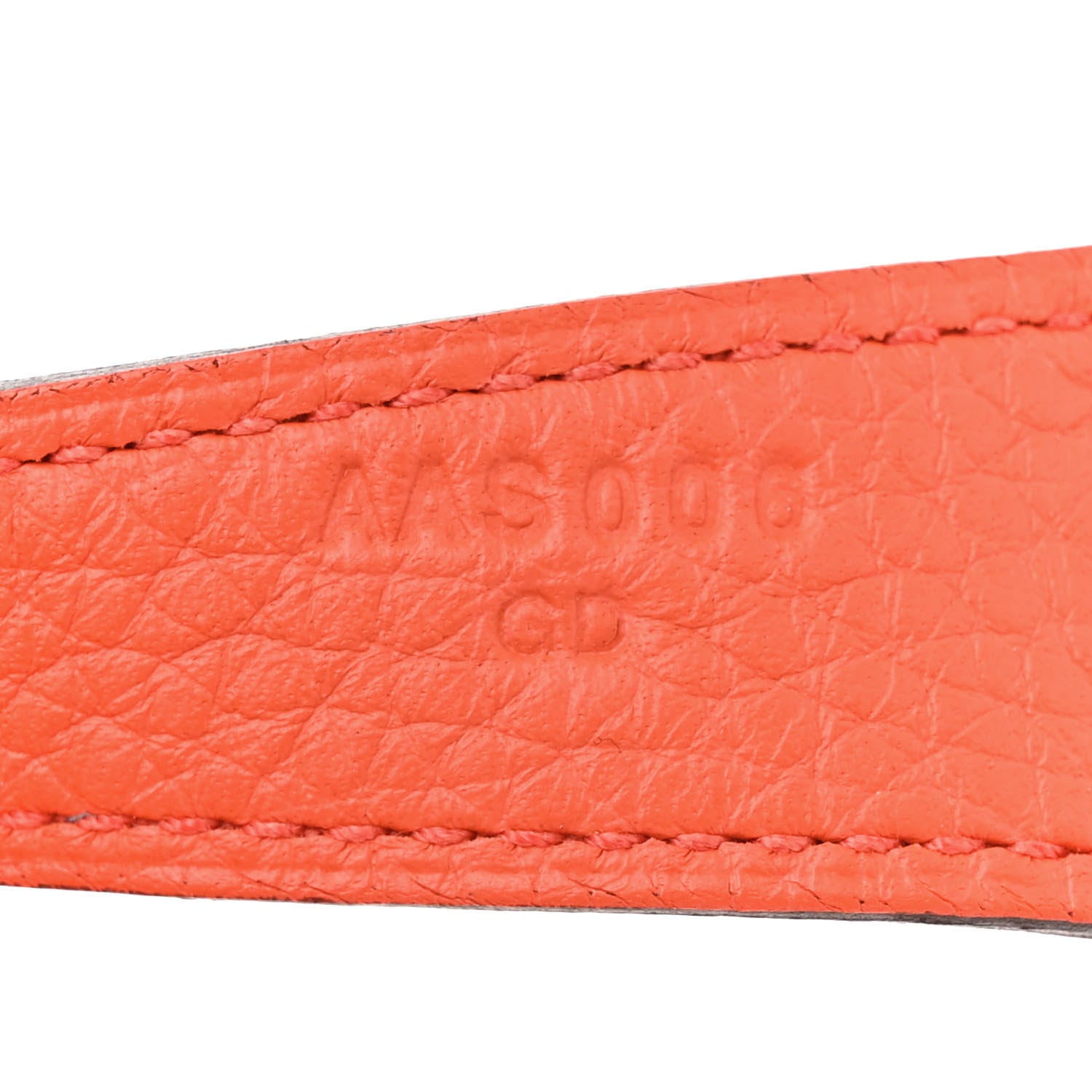Hermes Taurillon Clemence Verso Lindy 30 Orange Poppy Bordeaux 7 of 12