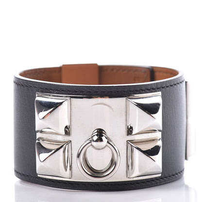 Hermes Chamonix Collier De Chien CDC Bracelet S Black 3 of 9