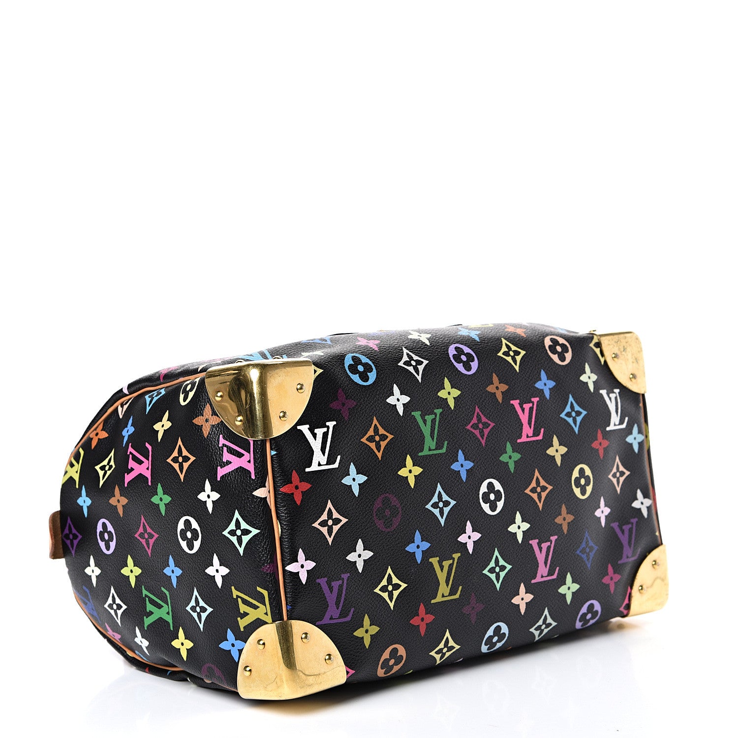 Louis Vuitton Monogram Multicolor Speedy 30 Black 3 of 17