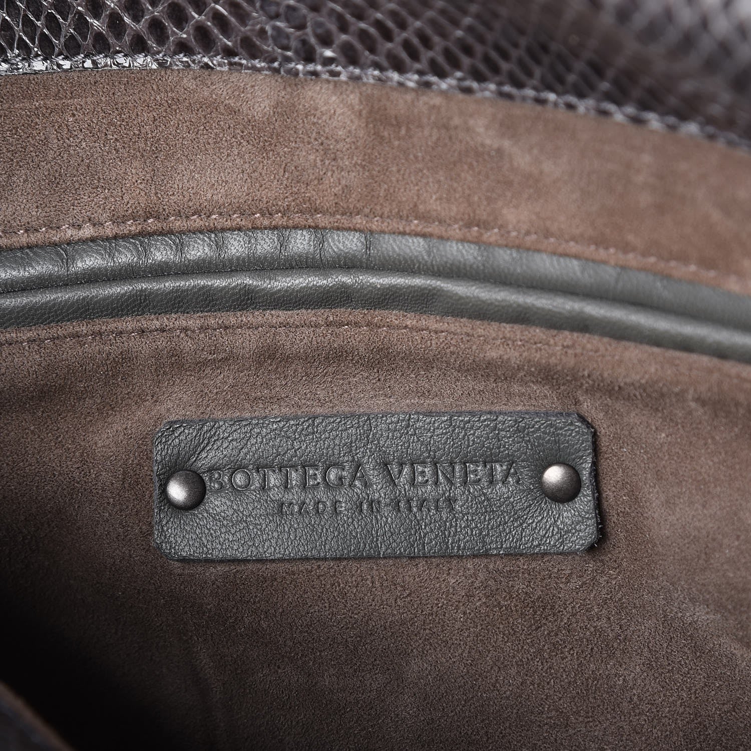 Bottega Veneta Nappa Intrecciato Ayers Shoulder Bag Grey 7 of 8