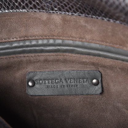 Bottega Veneta Nappa Intrecciato Ayers Shoulder Bag Grey 7 of 8