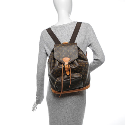 Louis Vuitton Monogram Montsouris GM Backpack 2 of 15