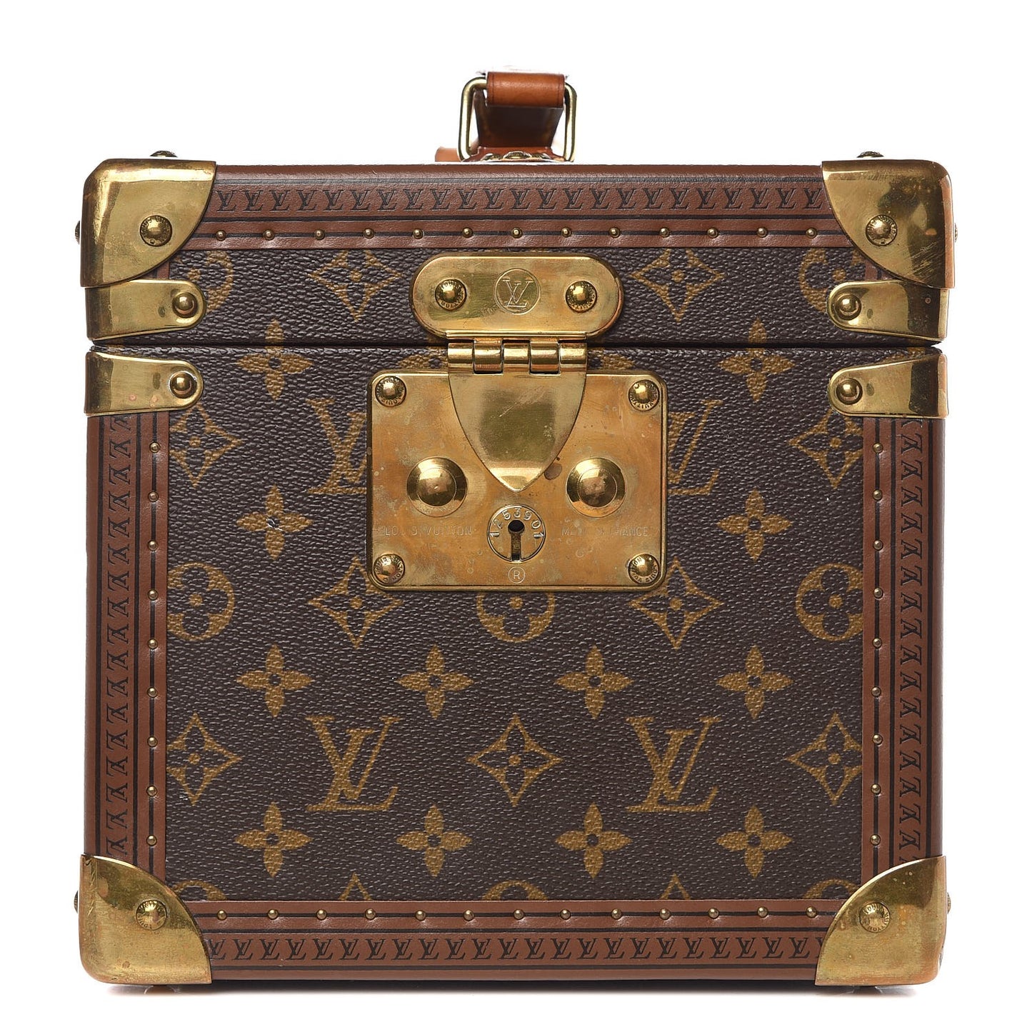 Monogram Boite Flacons Beauty Train Trunk Case
