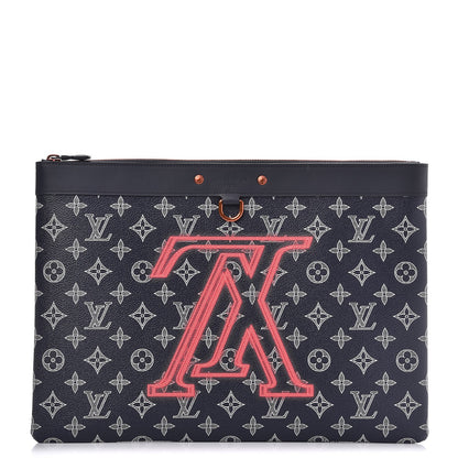 Louis Vuitton Monogram Upside Down Pochette Apollo GM 1 of 9