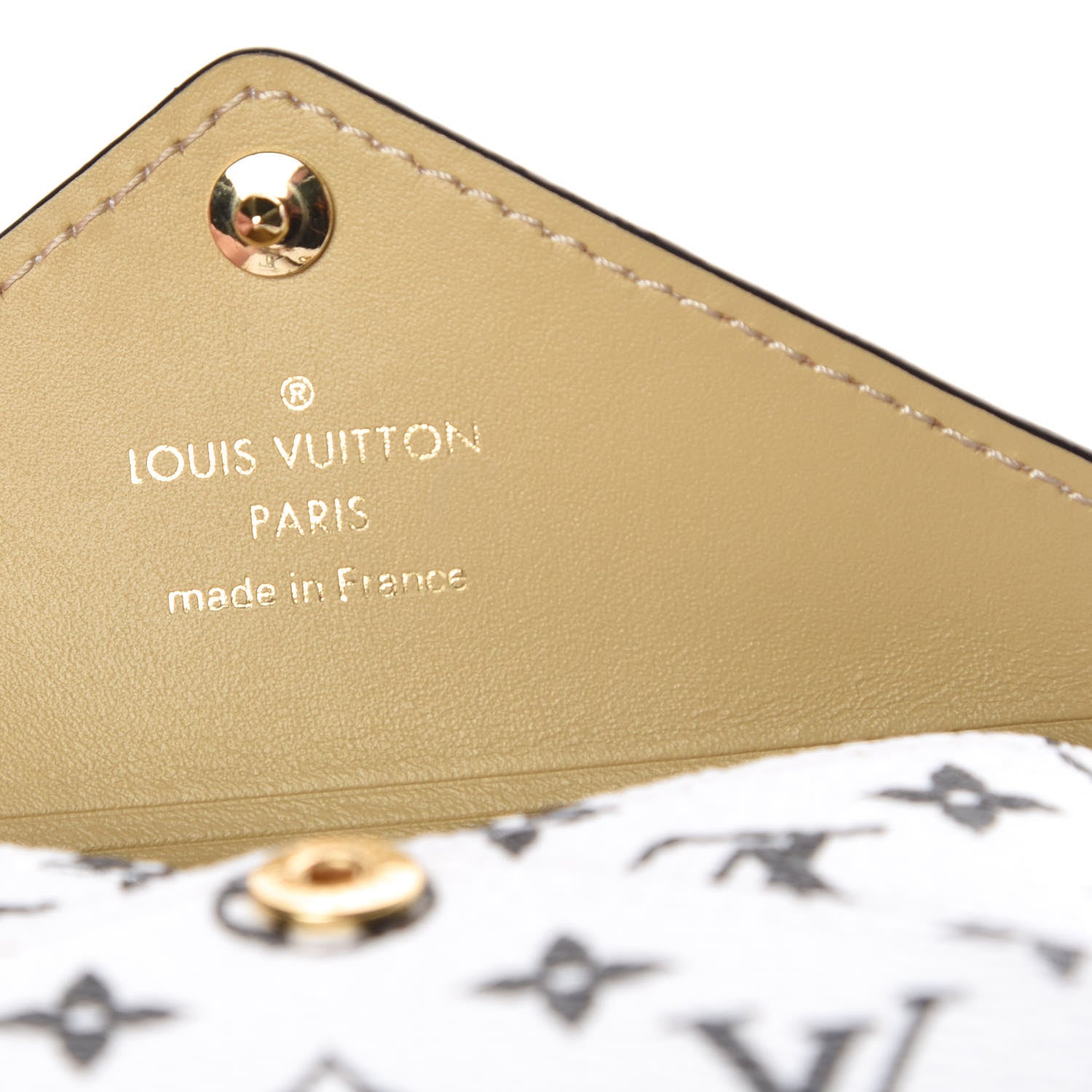 Louis Vuitton Monogram Giant Small Kirigami Pochette Insert White 6 of 7