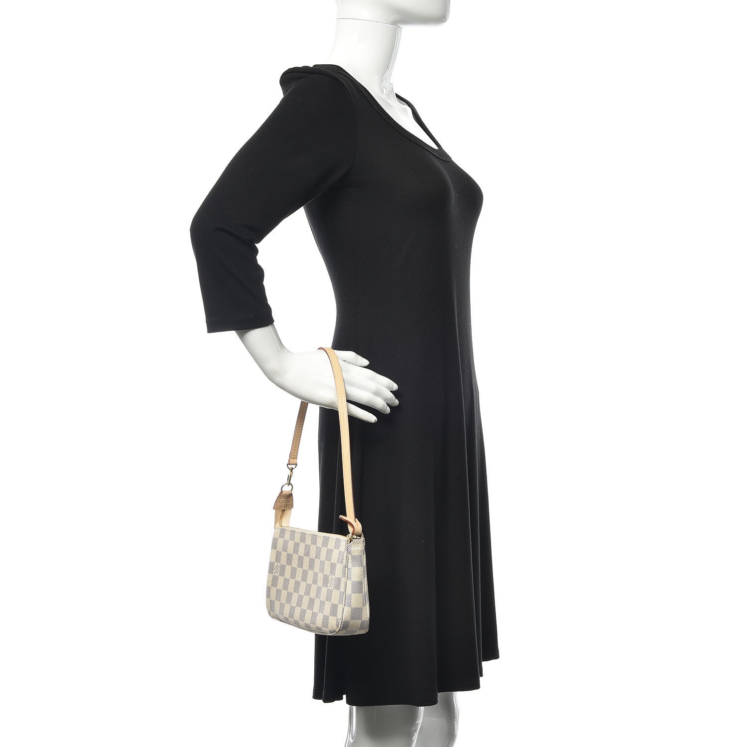 Louis Vuitton Damier Azur Pochette Accessories NM 2 of 10