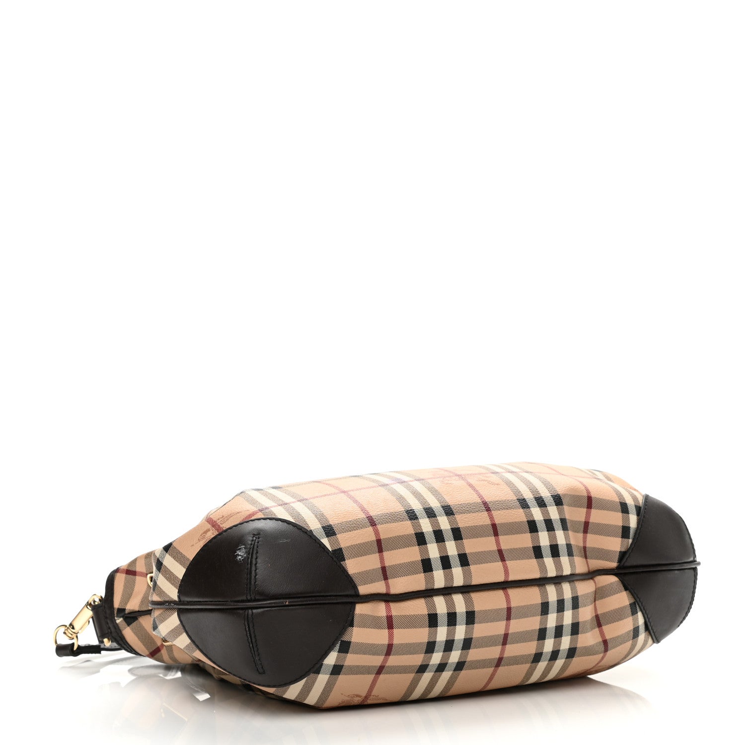 Burberry Haymarket Check Medium Willenmore Hobo Chocolate 4 of 17