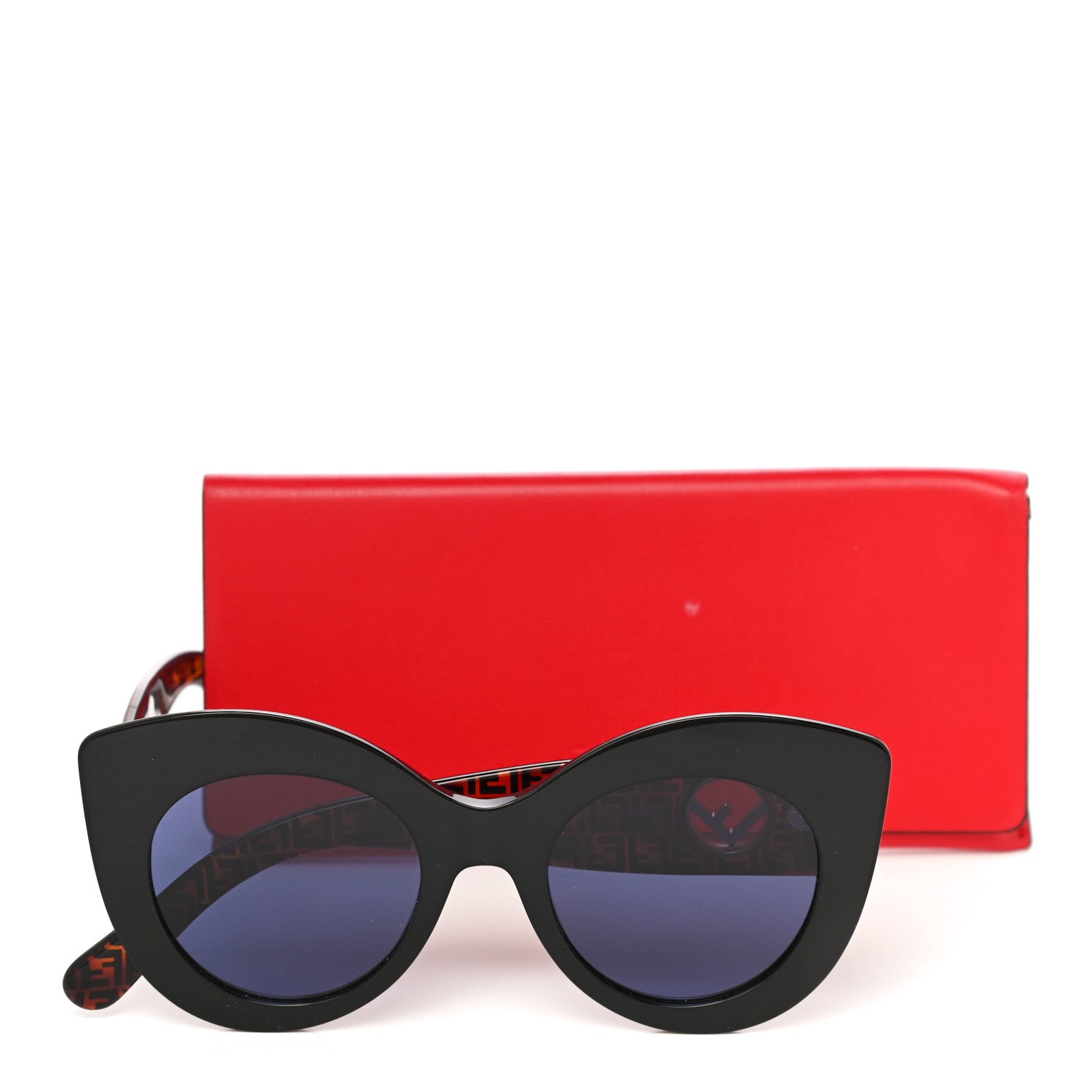 Fendi F is Fendi Cat Eye Sunglasses FF 0306/S Havana 7 of 7