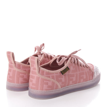 Fendi Corda FF Promenade Low Top Sneakers 40 Pink 4 of 11