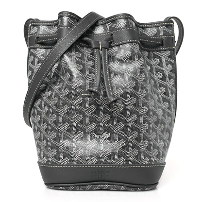 Goyard Goyardine Petit Flot Bucket Bag PM Grey 1 of 8
