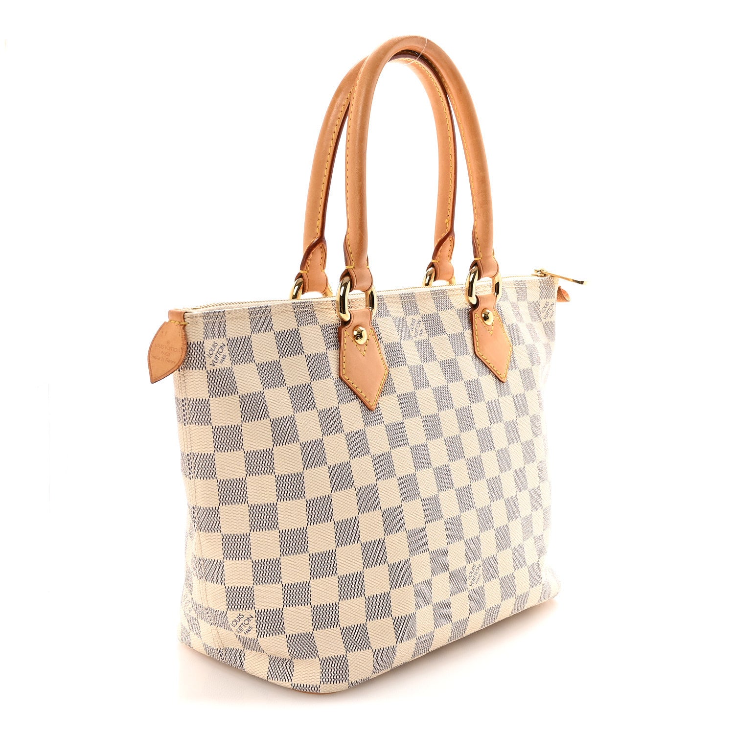 Louis Vuitton Damier Azur Saleya PM 3 of 11