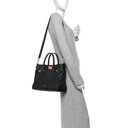 Louis Vuitton Calfskin Monogram Tufting On My Side Black 2 of 10