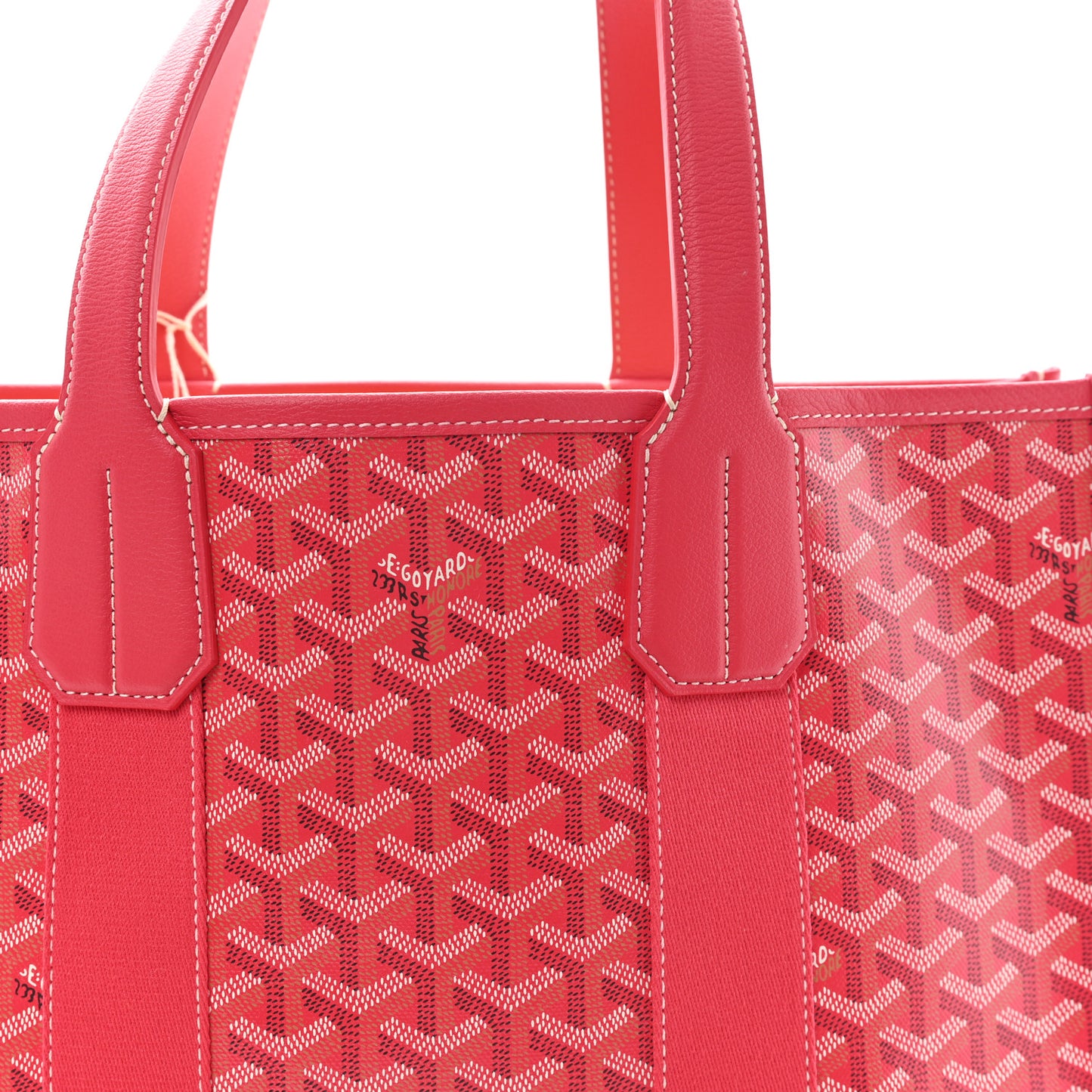 Goyardine Le Jardin Villette PM Tote Fuchsia