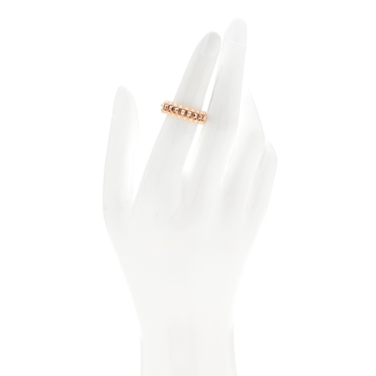 18K Pink Gold SM Clash De Cartier Ring 50 5.25