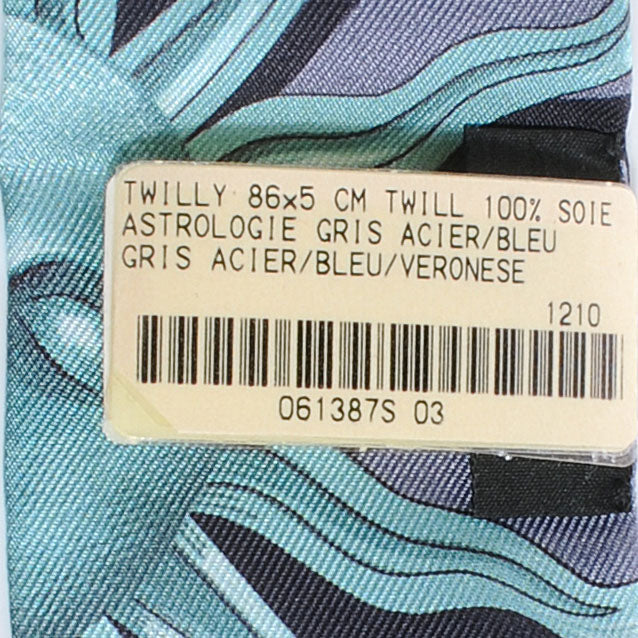 Hermes Silk Astrologie Twilly 3 of 5