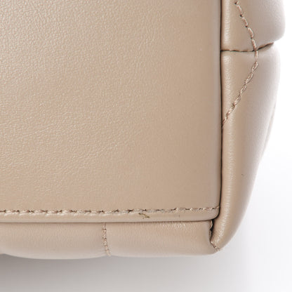 Saint Laurent Calfskin Y Quilted Monogram Small Loulou Chain Satchel Dark Beige 11 of 11