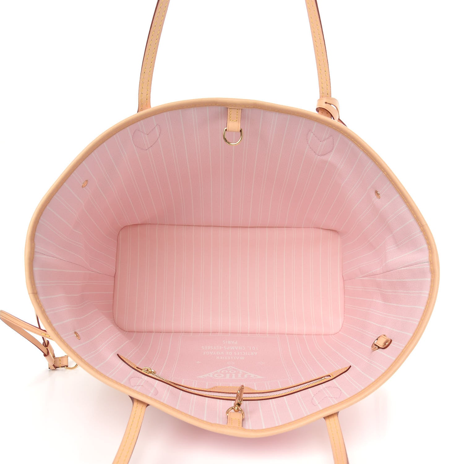 Louis Vuitton Monogram Giant By The Pool Neverfull MM Light Pink 5 of 9