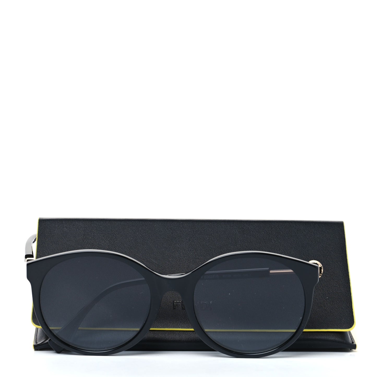Acetate F Is Fendi FF Sunglasses FF 0362/F/S Black