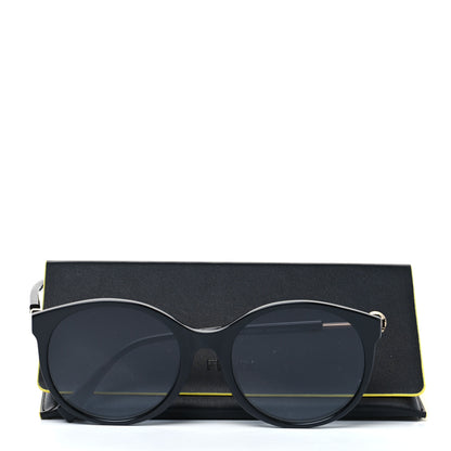 Fendi Acetate F Is Fendi FF Sunglasses FF 0362/F/S Black 7 of 7