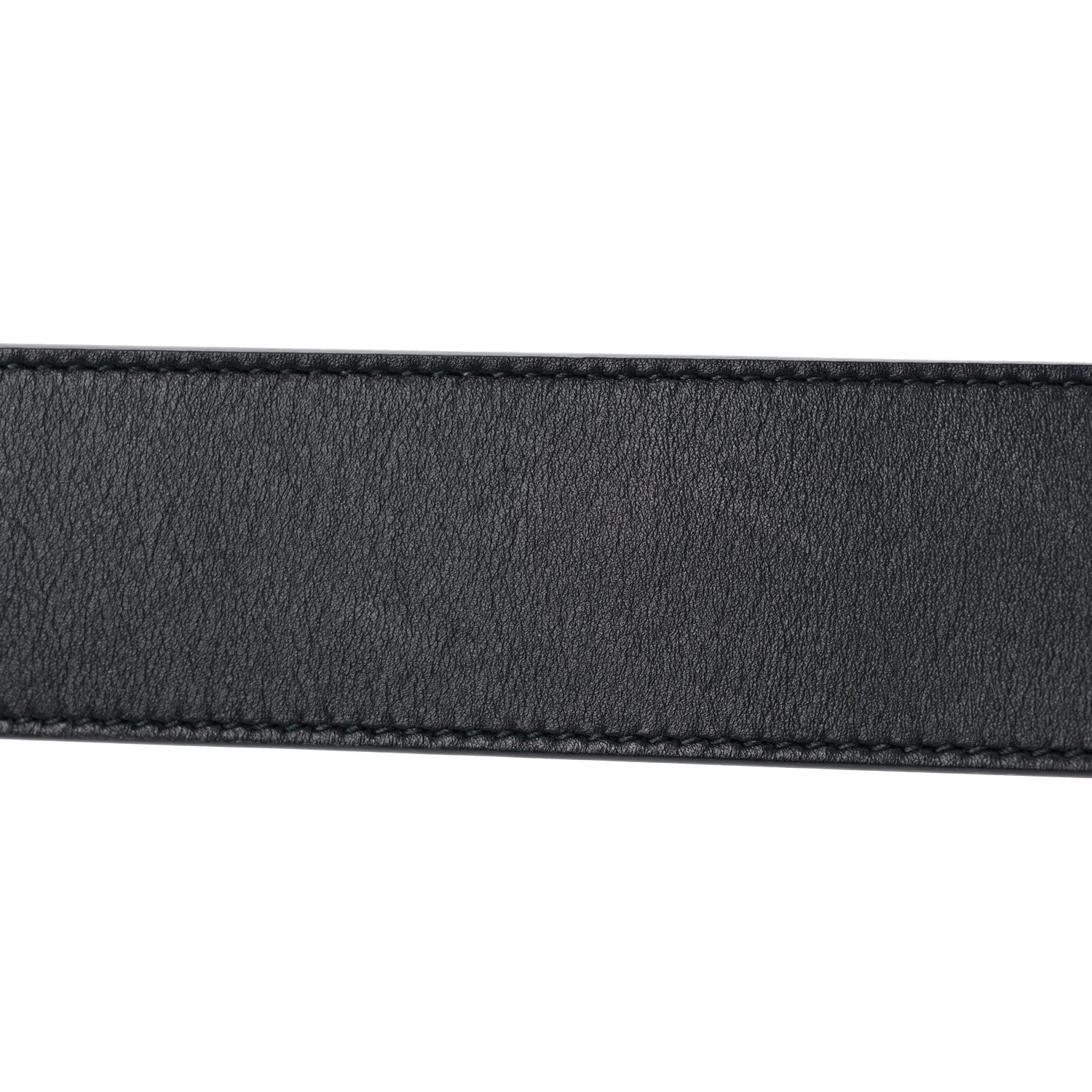 Gucci Moon Calfskin Pearl Double G 40mm Belt 85 34 Black Cream 5 of 5