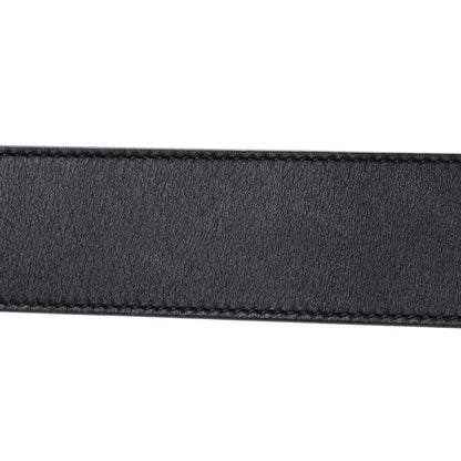 Gucci Moon Calfskin Pearl Double G 40mm Belt 85 34 Black Cream 5 of 5