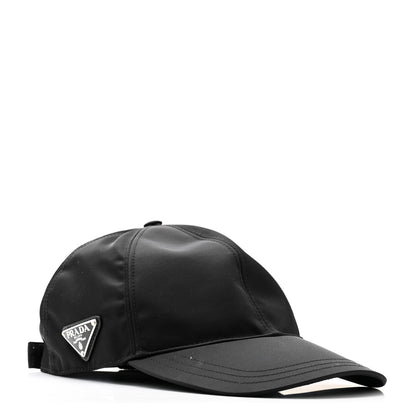 Prada Tessuto Nylon Logo Baseball Cap M Black 1 of 9