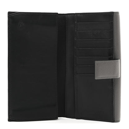 Alexander McQueen Calfskin Skull Continental Wallet Grey 5 of 8