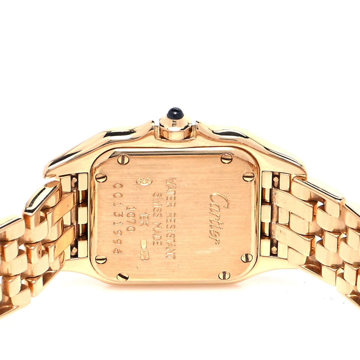 18K Yellow Gold 22mm Panthere Quartz Watch