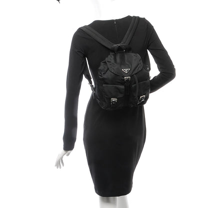 Prada Tessuto Nylon Vela Small Backpack Black 2 of 6