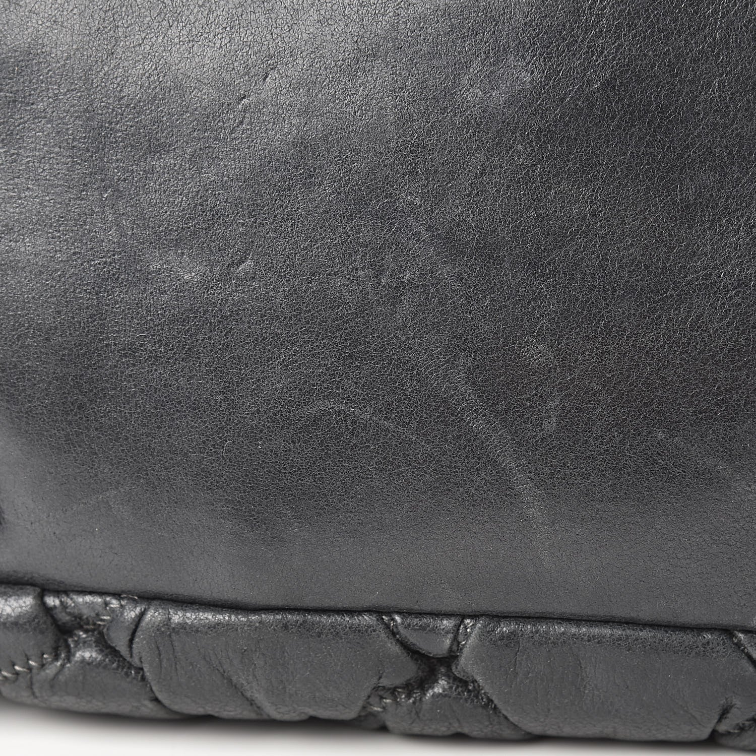 Chanel Calfskin Bubble Quilt Accordion Flap Grey 13 of 13