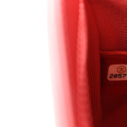 Chanel Calfskin Quilted Small Boy Flap Red 7 of 14