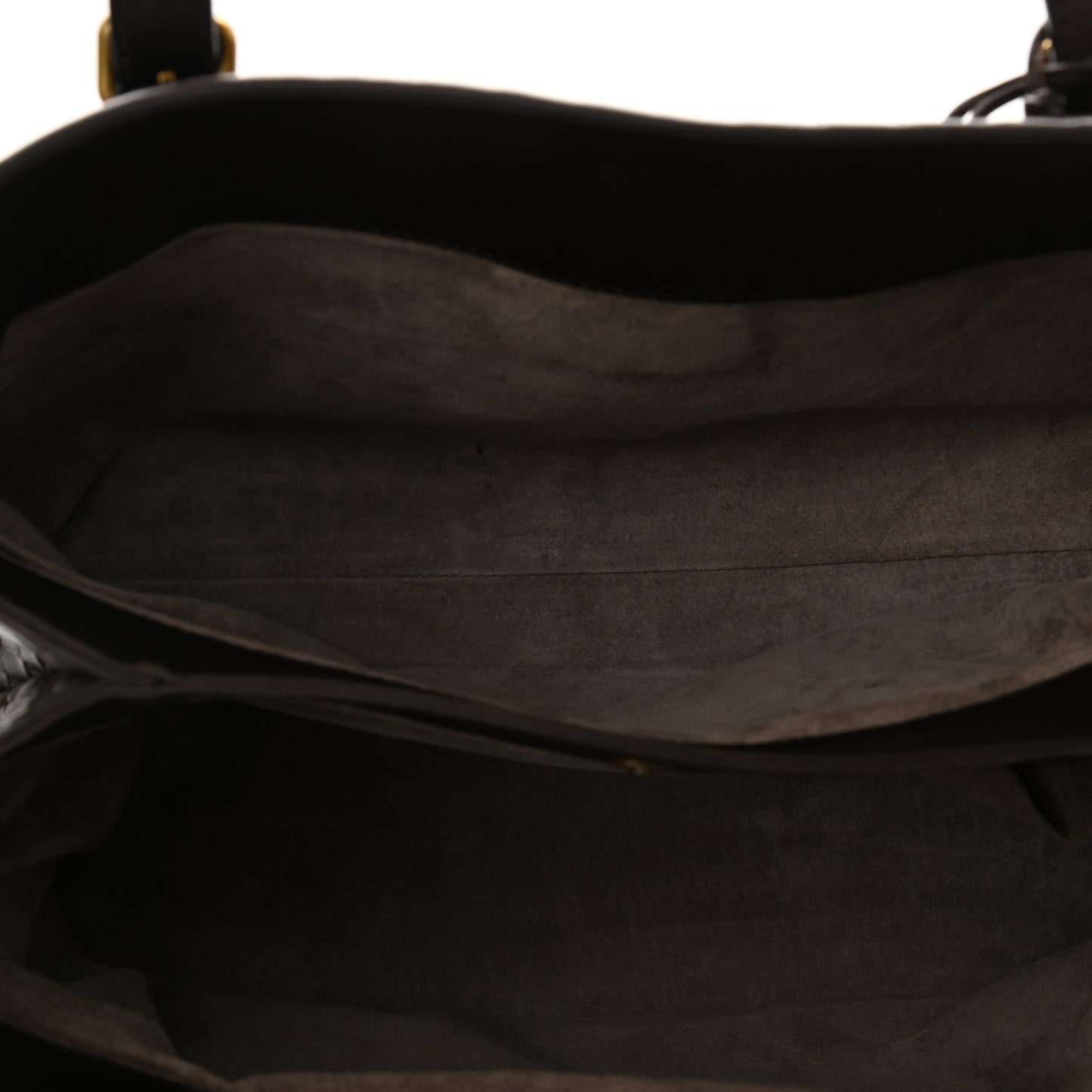 Nappa Intrecciato Medium Roma Tote Moro