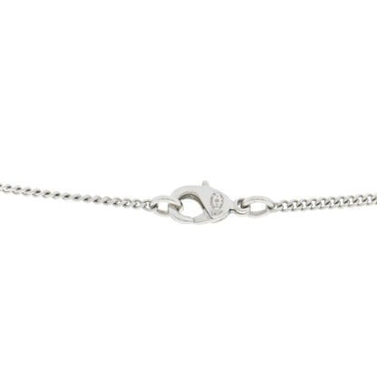 Chanel Baguette Crystal Large CC Necklace Silver 6 of 7