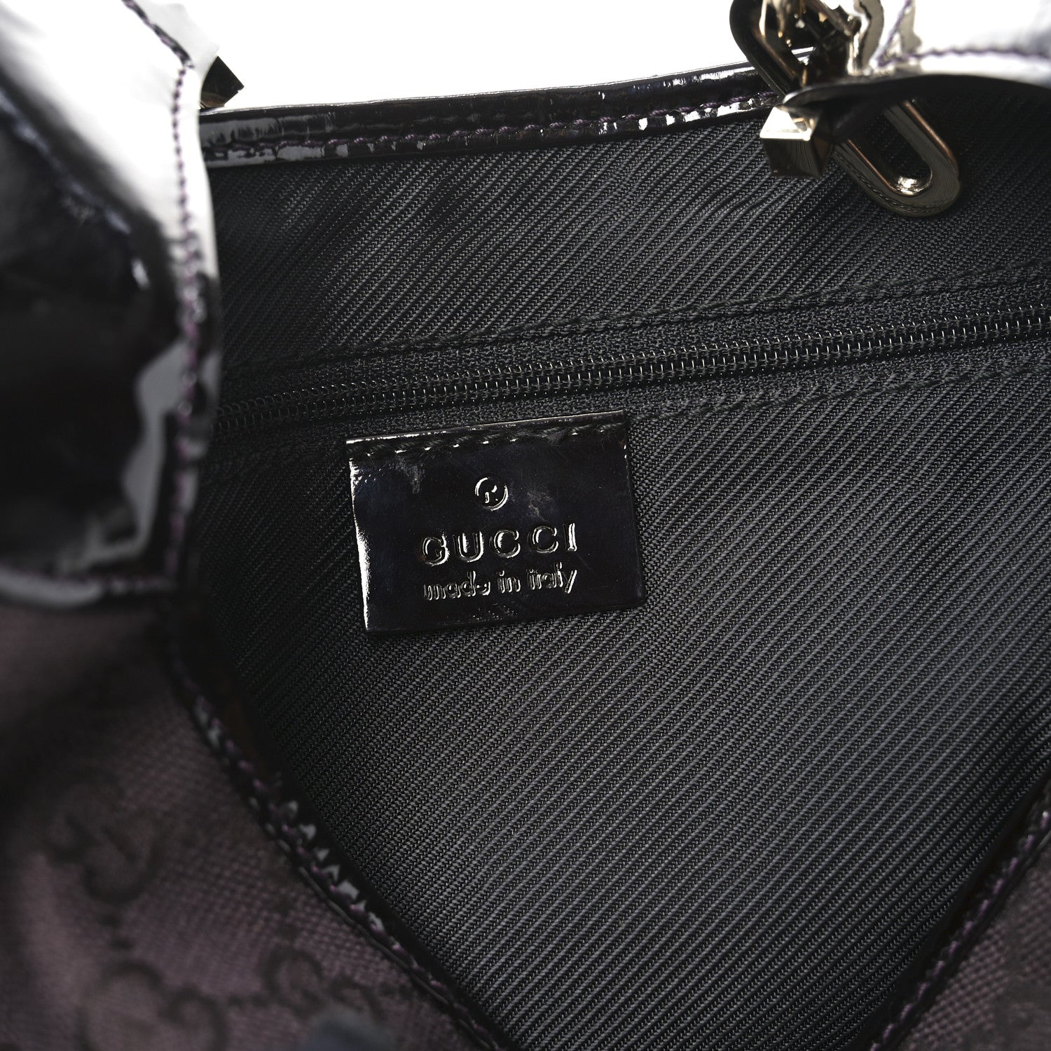 Gucci Monogram Jackie O Chain Hobo Dark Brown 6 of 10