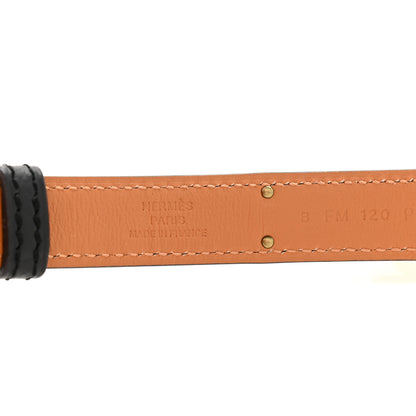 Hermes Epsom Kelly Belt Black 3 of 4