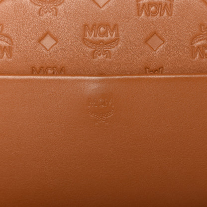 MCM Calfskin Ottomar Essential Crossbody Bag Cognac 10 of 10