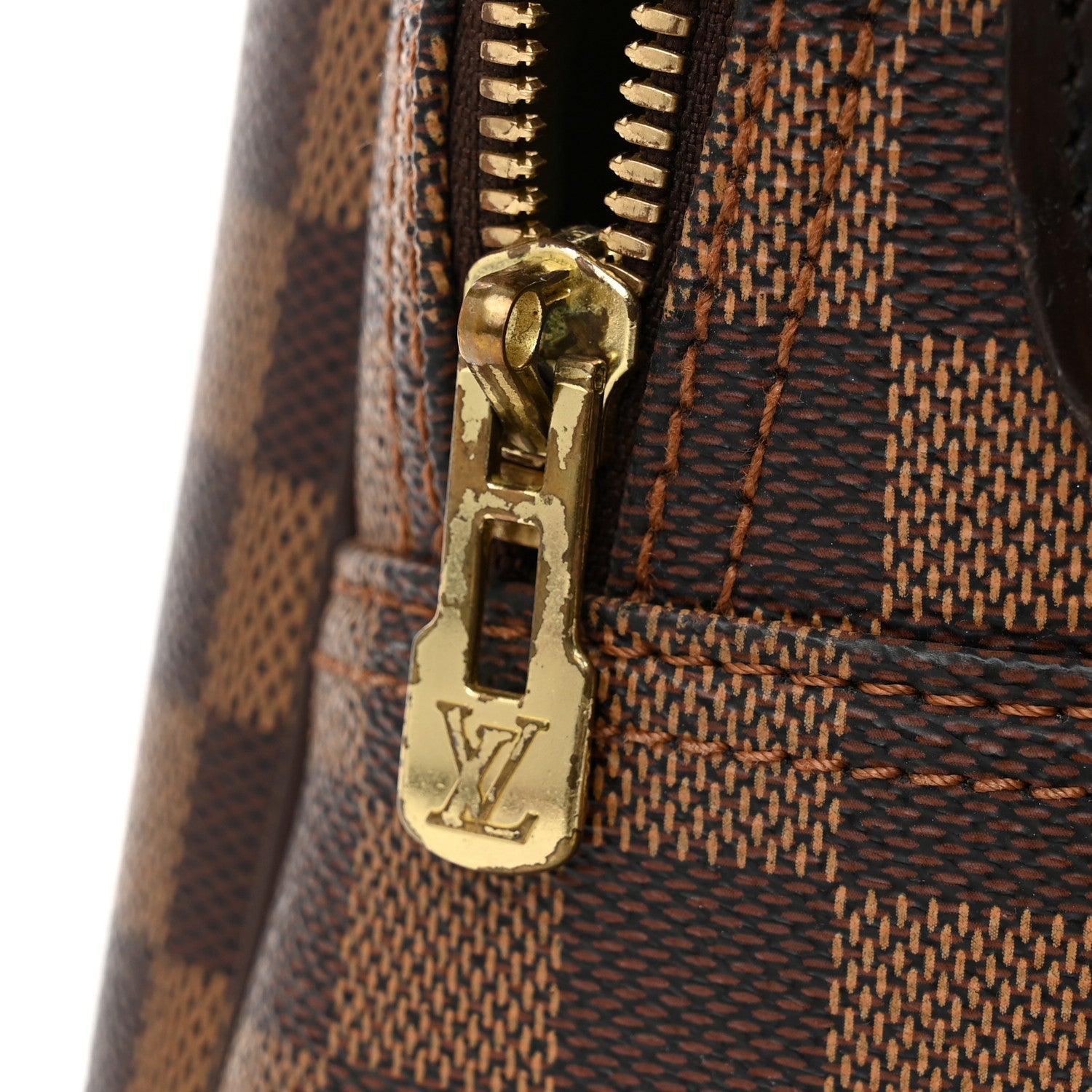 Louis Vuitton Damier Ebene Reporter GM 15 of 17