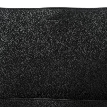 Celine Soft Grained Calfskin Sangle Bucket Bag Black 7 of 9